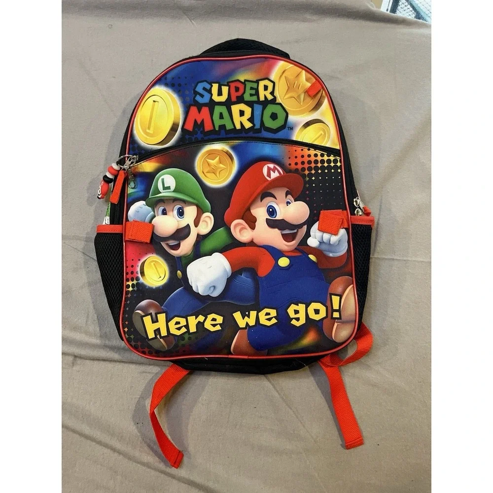 Super Mario Backpack Here We Go Super Nintendo Super Mario World